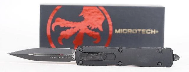Microtech 227-1 DLCT Dirac Delta Black DLC Double Edge Dagger (USA) All Knife Brands 1 Microtech 227-1 DLCT Dirac Delta Black DLC Double Edge Dagger (USA) All Knife Brands