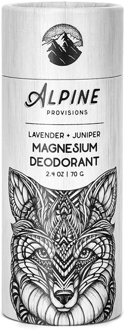 Alpine Provisions Magnesium Deodorant, Lavender + Juniper, 2.4 Oz Soaps & Lotions 2 Alpine Provisions Magnesium Deodorant, Lavender + Juniper, 2.4 Oz Soaps & Lotions
