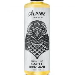 Alpine Provisions, Organic Castile Body Wash, Rosemary + Mint, Biodegradable, Vegan, 16oz Soaps & Lotions