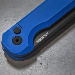 Arcform Blue ARC-071 Slimfoot Black Blade Auto Knife 3.1" 154CM (USA) 10 Arcform Blue ARC-071 Slimfoot Black Blade Auto Knife 3.1