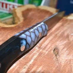 BARK RIVER KNIVES Bark River Aurora CPM 3V Knife W/ Nebula Dragon Scale (USA)