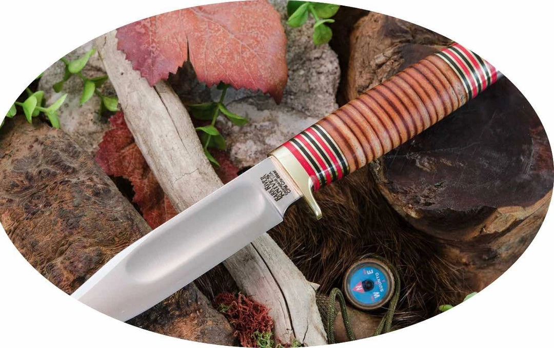 BARK RIVER KNIVES Bark River Canoe Knife CruWear Hellfire Maple Burl (USA) 1 BARK RIVER KNIVES Bark River Canoe Knife CruWear Hellfire Maple Burl (USA)