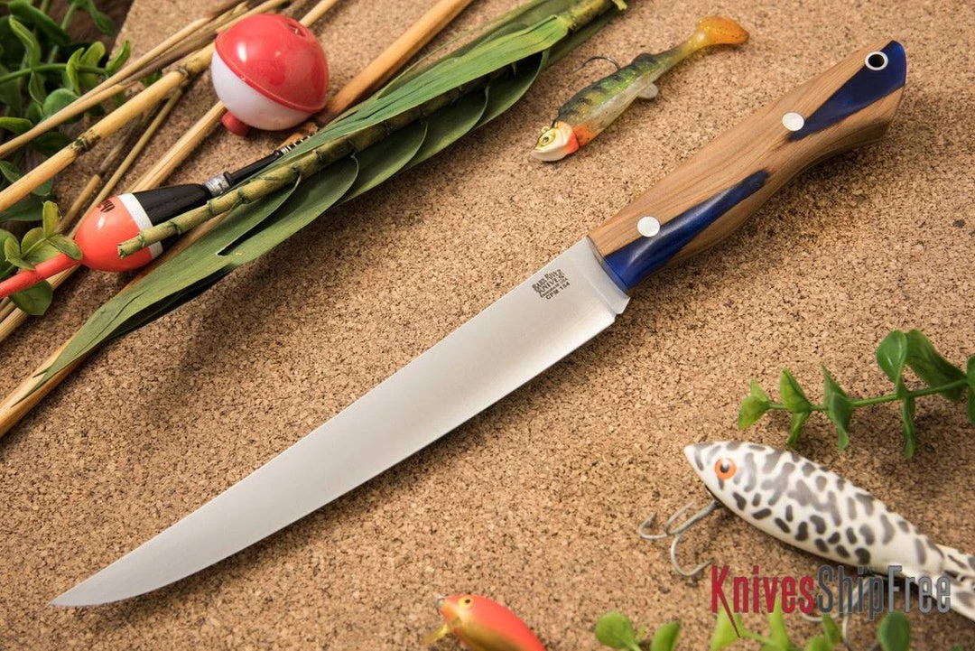 Bark River Knives: Kalahari Sportsman CPM 154 Blue Texas Fencepost 1 Bark River Knives: Kalahari Sportsman CPM 154 Blue Texas Fencepost