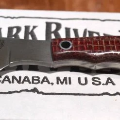 BARK RIVER KNIVES Bark River Mini Canadian CPM 3V Knife Micarta W/ White Liners (USA) 7 BARK RIVER KNIVES Bark River Mini Canadian CPM 3V Knife Micarta W/ White Liners (USA)
