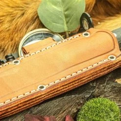 BARK RIVER KNIVES Bark River Ultralite Bushcrafter CPM 3V Firedog Micarta Black Liners Mosaic Pins 9 BARK RIVER KNIVES Bark River Ultralite Bushcrafter CPM 3V Firedog Micarta Black Liners Mosaic Pins