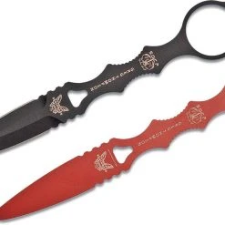 Benchmade 176BKSN-COMBO SOCP Dagger 3.22" Black W/ Trainer