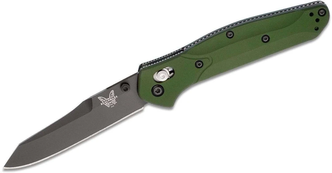 Benchmade 940 Osborne Knife Green (3.4" Black) 940BK 1 Benchmade 940 Osborne Knife Green (3.4" Black) 940BK