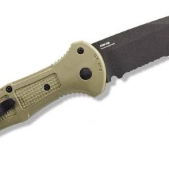 Benchmade Claymore Auto Folding Knife 9070SBK-1 CPM-D2 Ranger Green Grivory Handles
