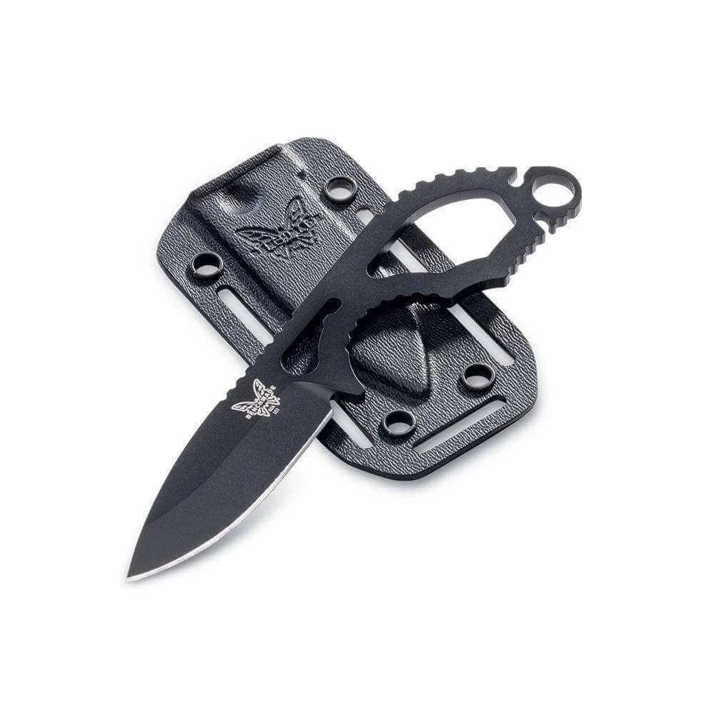 Benchmade Follow-Up Fixed Blade Black (2.6") 101BK 2 Benchmade Follow-Up Fixed Blade Black (2.6") 101BK