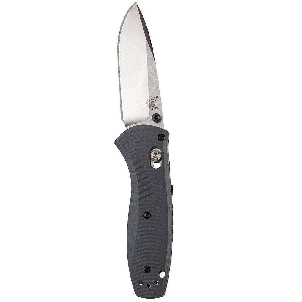 Benchmade Mini Barrage Knife Gray G-10 585-2 1 Benchmade Mini Barrage Knife Gray G-10 585-2