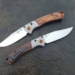 Benchmade Mini Crooked River Knife Dymondwood (3.4