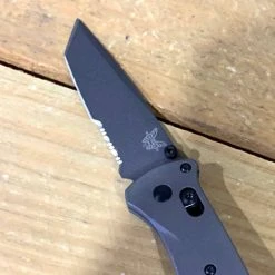 Benchmade Semi-Custom Bailout Knife Titanium Handles (3.4