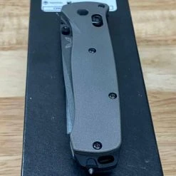 Benchmade Semi-Custom Bailout Knife Titanium Handles (3.4