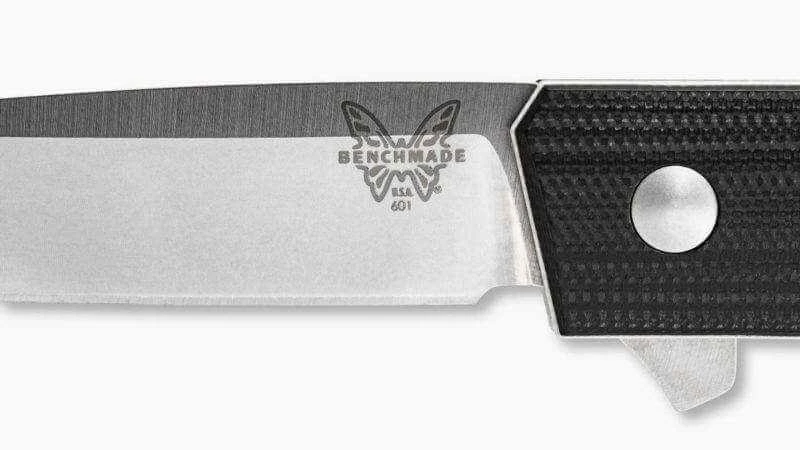Benchmade Tengu Flipper Knife Black G-10 (2.77" Satin) 601 2 Benchmade Tengu Flipper Knife Black G-10 (2.77" Satin) 601