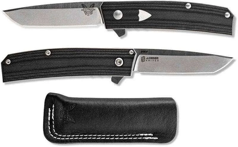 Benchmade Tengu Flipper Knife Black G-10 (2.77" Satin) 601 5 Benchmade Tengu Flipper Knife Black G-10 (2.77" Satin) 601