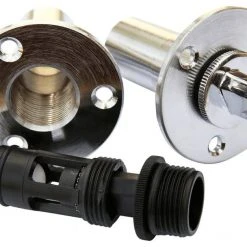 BOATWISE PRODUCTS Hard & Soft Coolers BoatWise Universal 1-Way Safety Drain Plug