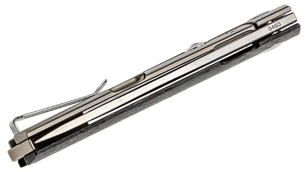 Boker 01BO231 Lucas Burnley Kwaiken Compact Auto Knife (USA) D2 Marble Carbon 4 Boker 01BO231 Lucas Burnley Kwaiken Compact Auto Knife (USA) D2 Marble Carbon