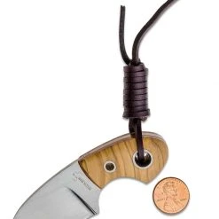 Boker 02BO238 Vox Knives Gnome Fixed 2.2" Olive Wood