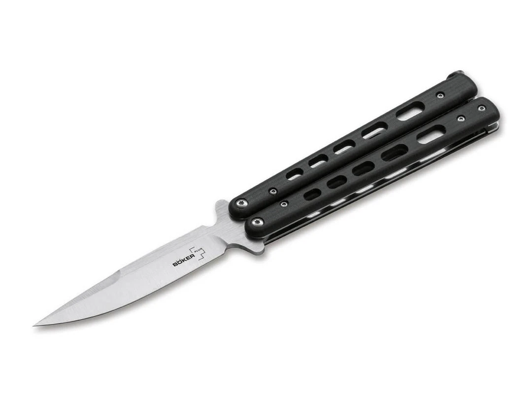 Boker 06EX228 Balisong G-10 Large Butterfly Knife 4" (USA) 1 Boker 06EX228 Balisong G-10 Large Butterfly Knife 4" (USA)