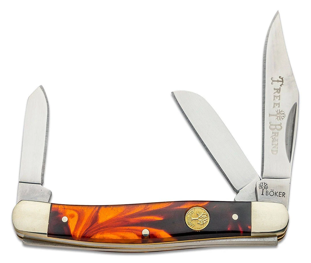Boker 110726T Traditional Stockman Faux Tortoise Handles 4" 1 Boker 110726T Traditional Stockman Faux Tortoise Handles 4"