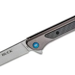 BUCK KNIVES Buck Cavalier Ball Bearing Flipper Knife 3.6" Stonewashed 0264GYS