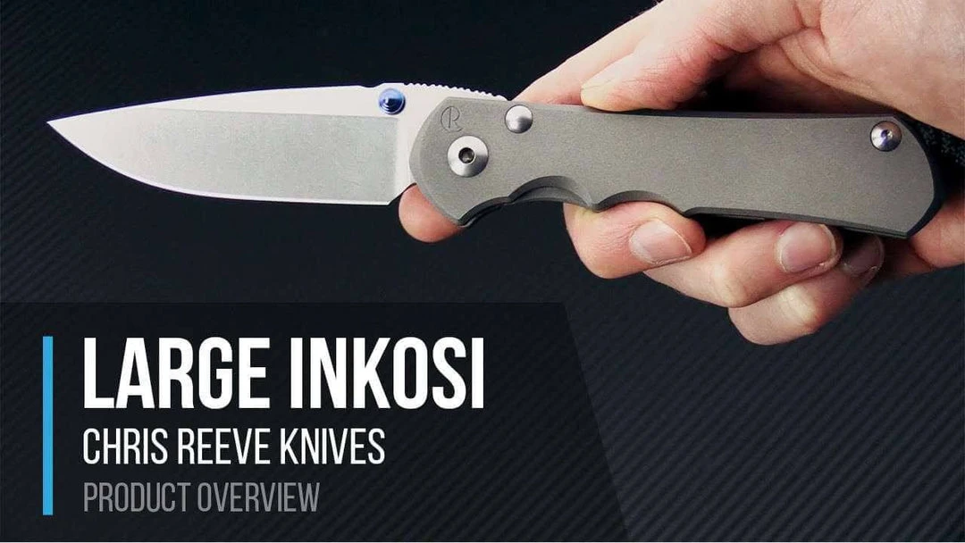 CHRIS REEVE KNIVES Chris Reeve Large Inkosi Folding Knife 3.6" S35VN 5 CHRIS REEVE KNIVES Chris Reeve Large Inkosi Folding Knife 3.6" S35VN