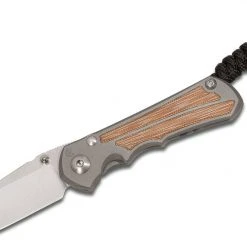 CHRIS REEVE KNIVES Chris Reeve Small Inkosi Natural Canvas Inlay Drop Point SIN-1014