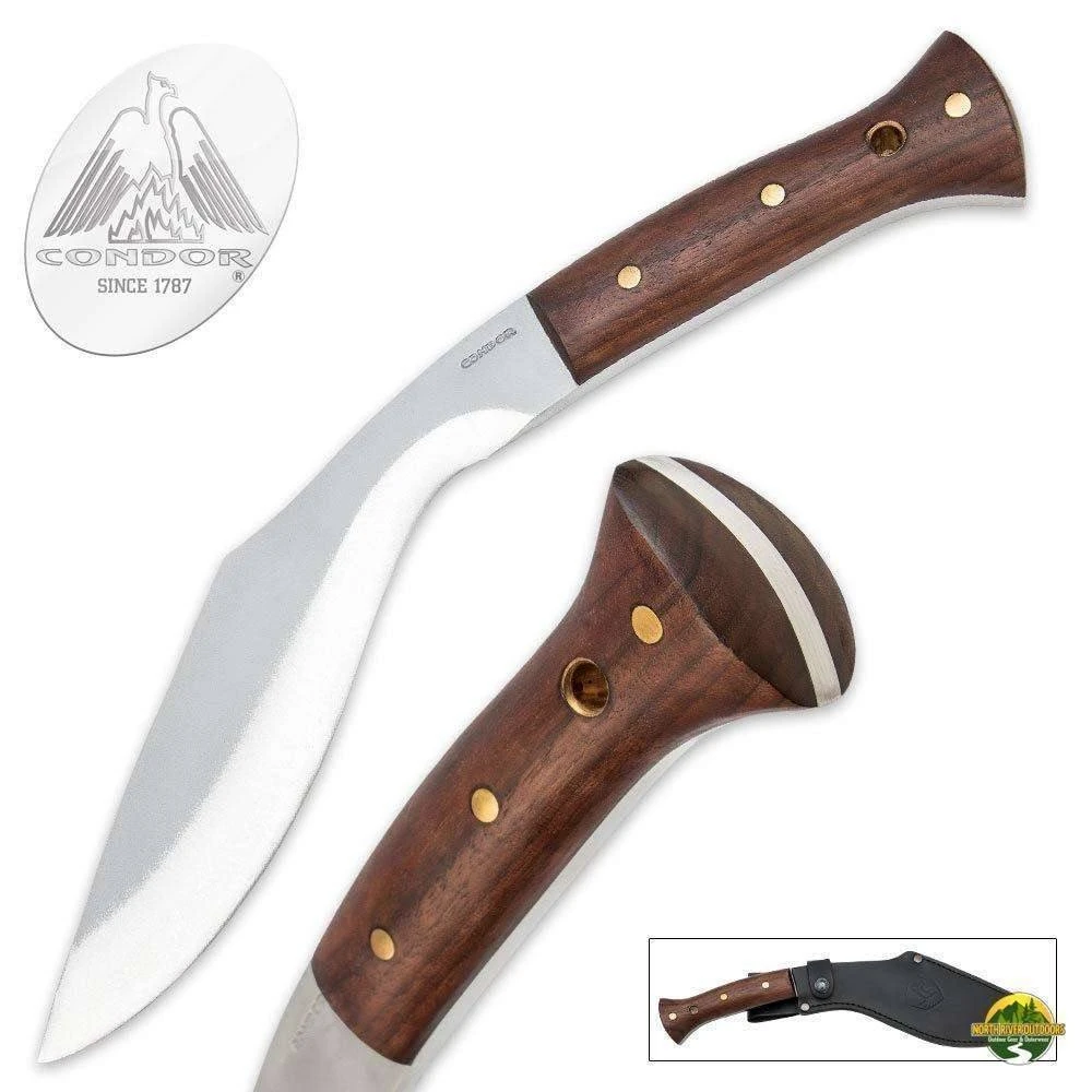 CONDOR TOOLS & KNIVES Condor Heavy Duty Kukri Knife (10" Plain) Condor Knives 2 CONDOR TOOLS & KNIVES Condor Heavy Duty Kukri Knife (10" Plain) Condor Knives