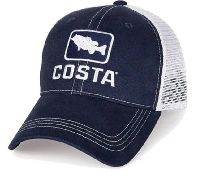 Costa Men's Bass Trucker Hat Hats & Accessories 1 Costa Men's Bass Trucker Hat Hats & Accessories