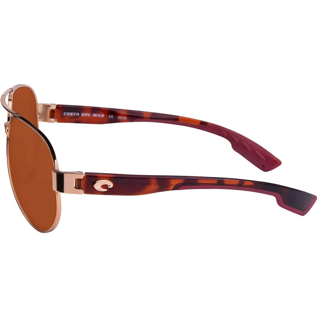 Costa South Point Shiny Blush Gold W/ Copper Sunglasses 580G 2 Costa South Point Shiny Blush Gold W/ Copper Sunglasses 580G
