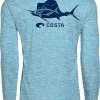 Costa Sunglasses Costa Tech Species Sailfish Performance Long Sleeve Shirt