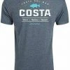 Costa Topwater Short Sleeve T Shirt (Dark Heather)