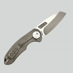 CURTISS CUSTOM KNIVES Curtiss Knives F3 Medium CTS-XHP Wharncliffe Non-Flipper Slim Folder WH/NF