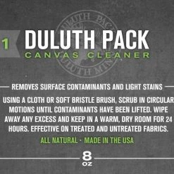 Duluth Canvas Cleaner 8oz (USA)