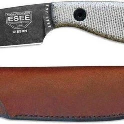 All Knife Brands ESEE Camp-Lore Gibson JG3 Bushcraft Fixed Knife Black Stonewash) 5 All Knife Brands ESEE Camp-Lore Gibson JG3 Bushcraft Fixed Knife Black Stonewash)