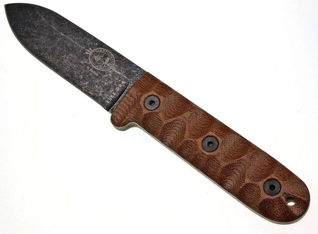 ESEE Camp-Lore PR4 ESEE-PR4-BO Fixed Knife 4.19" 1095 All Knife Brands 2 ESEE Camp-Lore PR4 ESEE-PR4-BO Fixed Knife 4.19" 1095 All Knife Brands