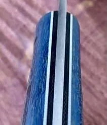 Fiddleback Forge Bushcrafter Sr. Knife W/ Curly Ash Handles