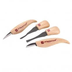 Flexcut KN600 Beginner Palm And Knife Set (USA) Flexcut Knives
