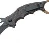 FOX KNIVES Fox 01FX122 FX-599TIC Folding Karambit 2.55" ELMAX Carbon Fiber