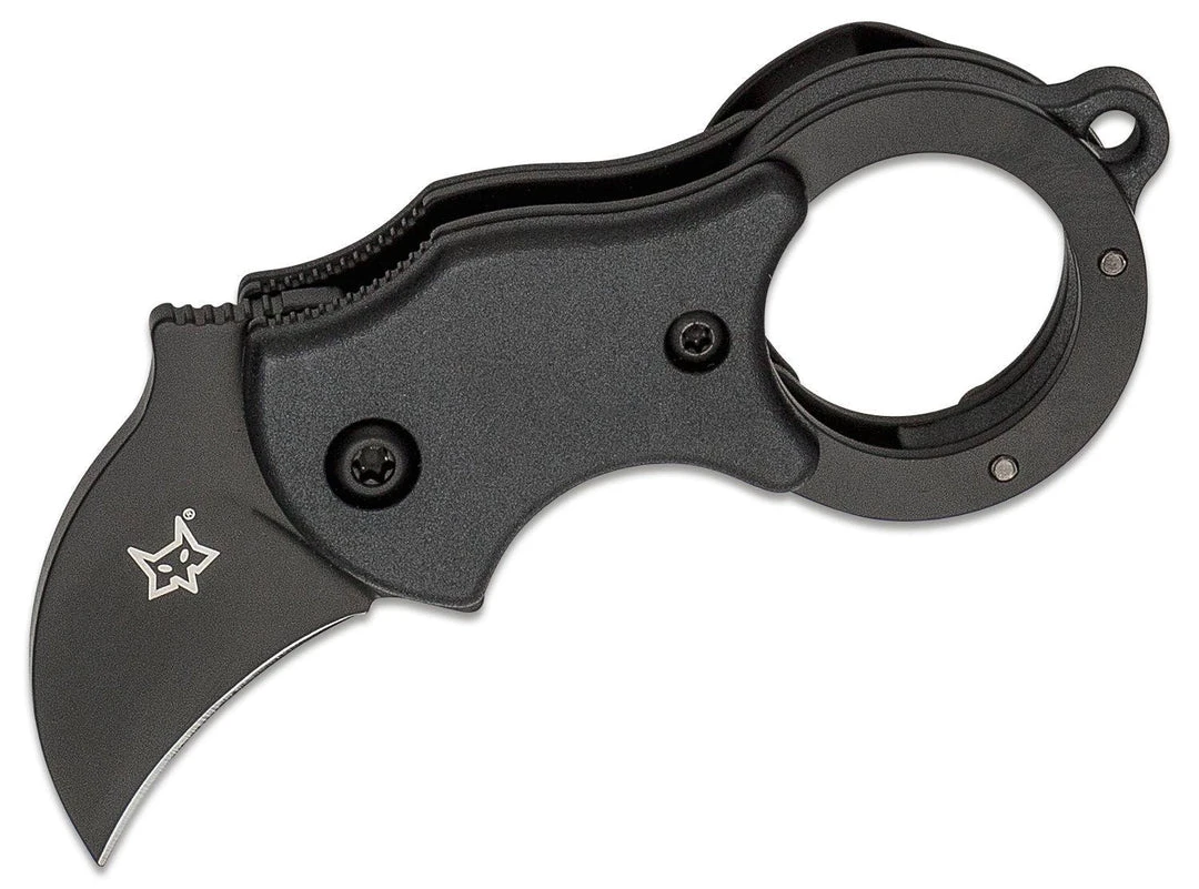 FOX KNIVES Fox 01FX325 FX-535B Mini-Ka Folding Karambit 1" Black 1 FOX KNIVES Fox 01FX325 FX-535B Mini-Ka Folding Karambit 1" Black