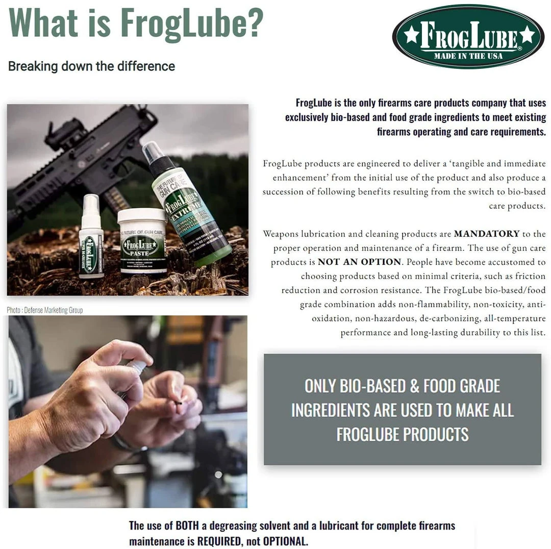 FrogLube 14966 Solvent Spray Cleaner 1 Oz Bottle (USA) Knife Cleaners 2 FrogLube 14966 Solvent Spray Cleaner 1 Oz Bottle (USA) Knife Cleaners