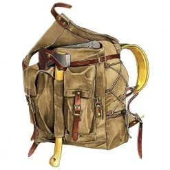 FROST RIVER TRADING Frost River Isle Royale 730 Bushcraft Handmade Pack (USA) Canvas Packs