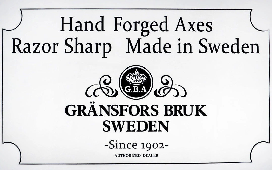 GRANSFORS BRUK Gransfors American Felling Axe 31" Straight Handle #434-3 6 GRANSFORS BRUK Gransfors American Felling Axe 31" Straight Handle #434-3