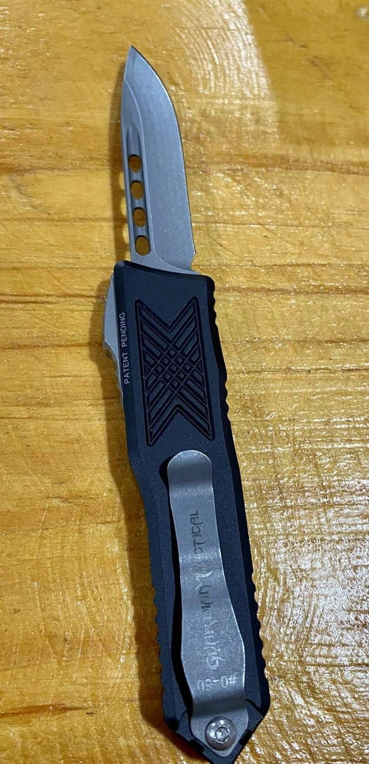 Guardian Tactical GTX-025 OTF Auto Knife (2.5" Stonewash) 12-3511 7 Guardian Tactical GTX-025 OTF Auto Knife (2.5" Stonewash) 12-3511