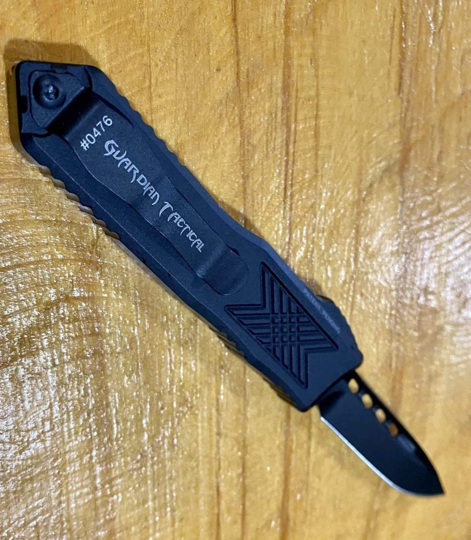 Guardian Tactical GTX-025 OTF Black Tactical S/E 12-3111 5 Guardian Tactical GTX-025 OTF Black Tactical S/E 12-3111