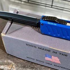 Guardian Tactical Recon-035 94131 D/E Auto Blue Black Tactical Knife (3.25") 7 Guardian Tactical Recon-035 94131 D/E Auto Blue Black Tactical Knife (3.25