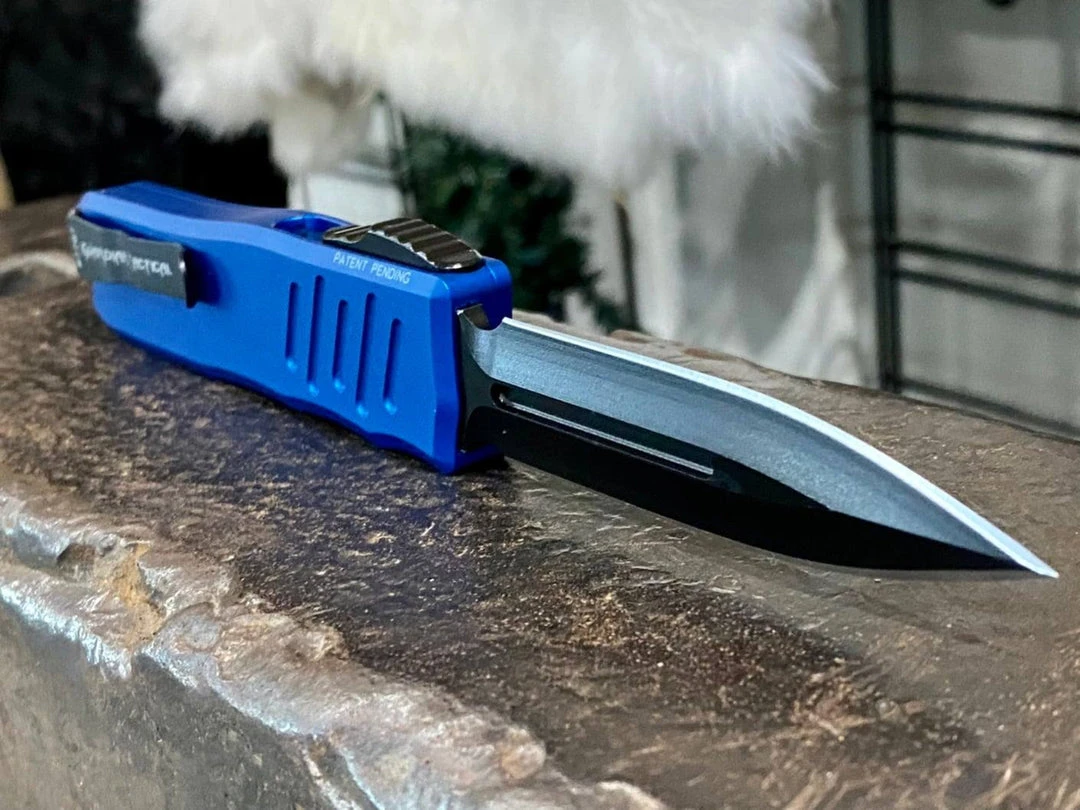 Guardian Tactical Recon-035 94131 D/E Auto Blue Black Tactical Knife (3.25") 5 Guardian Tactical Recon-035 94131 D/E Auto Blue Black Tactical Knife (3.25")