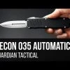 Guardian Tactical RECON-035 D/A Dagger OTF Automatic Black (3.3" SW) 93531