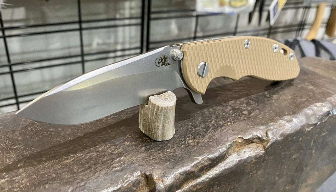 RICK HINDERER All Knife Brands Hinderer XM-18 3.5″ Recurve Stonewash FDE G10 8 RICK HINDERER All Knife Brands Hinderer XM-18 3.5″ Recurve Stonewash FDE G10
