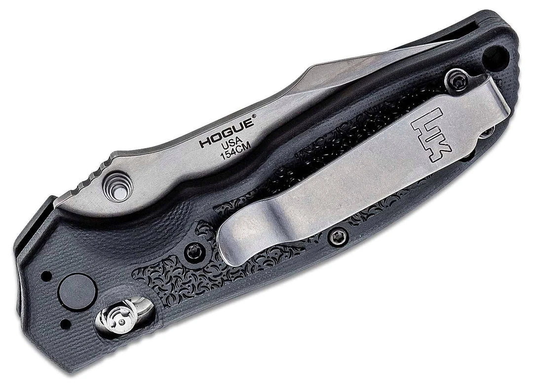 HOGUE KNIVES HK Knives By Hogue Exemplar 54156 Folding Knife 3.25" 154CM 3 HOGUE KNIVES HK Knives By Hogue Exemplar 54156 Folding Knife 3.25" 154CM